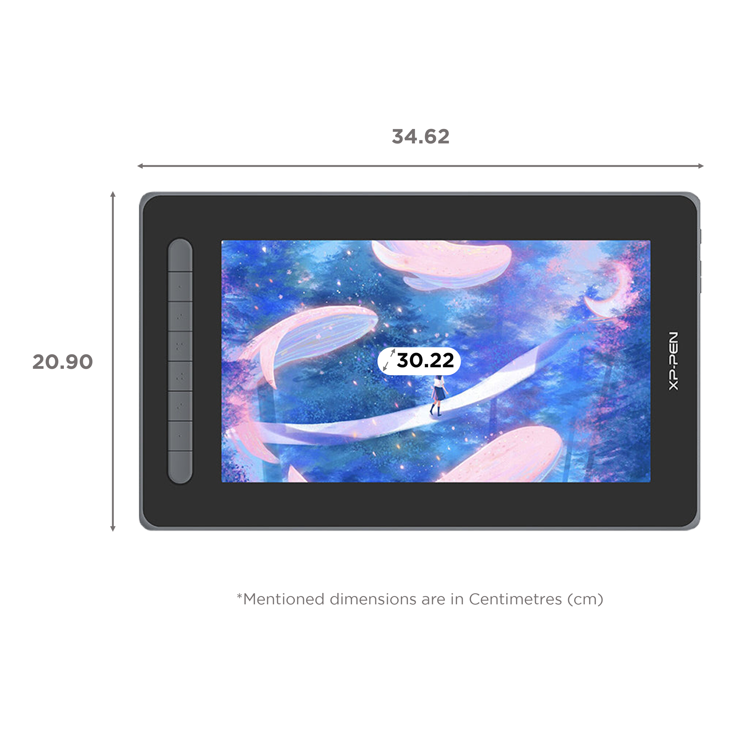 XP-PEN Artist12 2nd 豪華版 豪華版】Artist 12セカンド X3スマートチップ搭載したペンを採用した